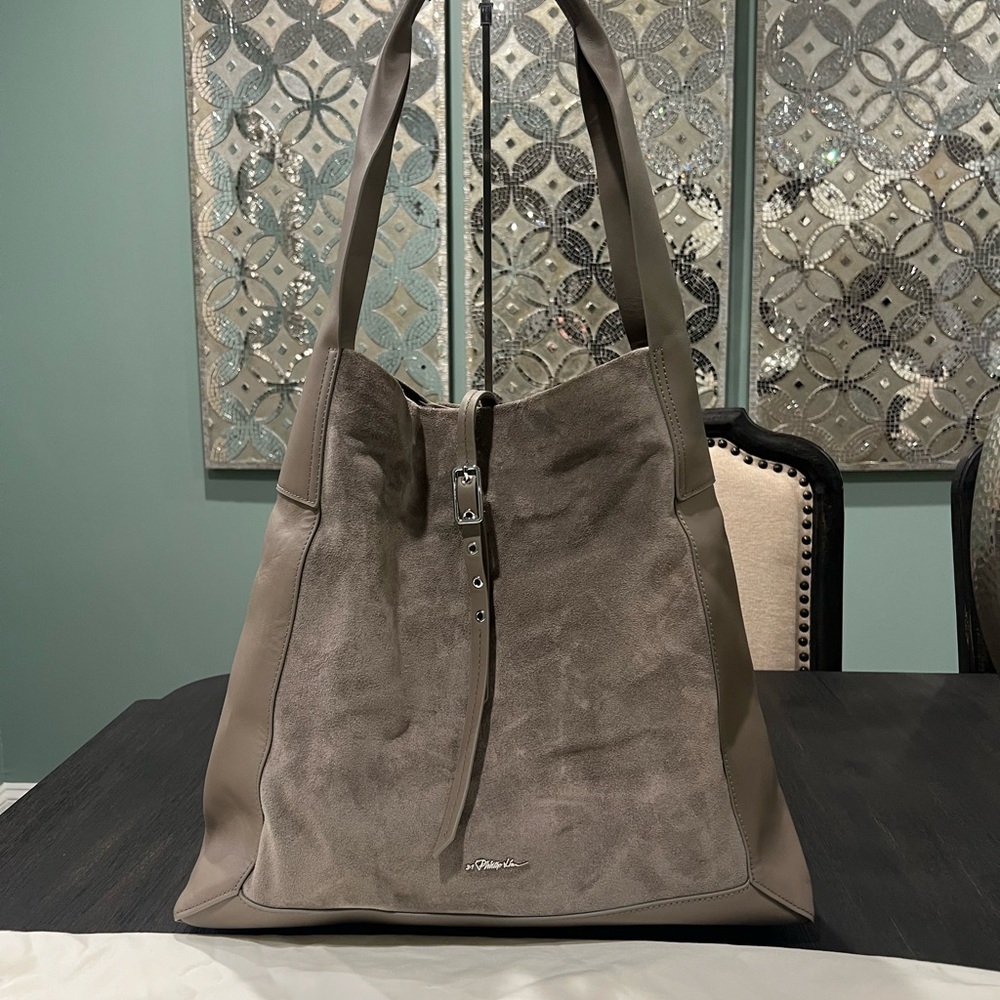 Phillip Lim Leather & Suede Tote - Picture 2 of 12